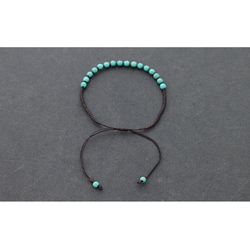 KELITCH Nieuwe 2 Wrap Armbanden Turquoise Kralen Armbanden Vrouwen Mode