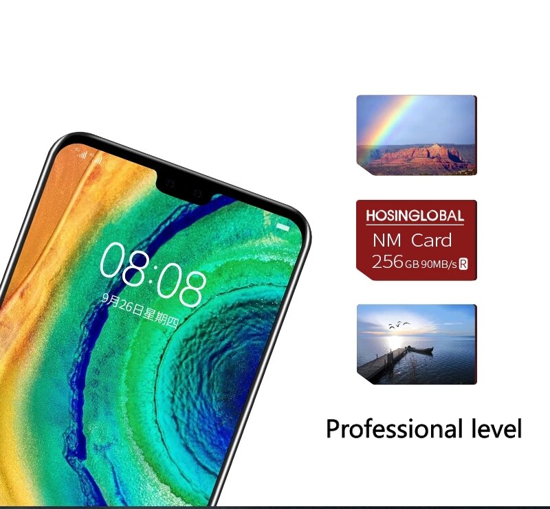 High Speed NM Card 128GB 256GB Nano Memory Card 90MB/s For Huawei Mate40 Mate30X Pro P30 P40 Pro series Nova5 6 MatePad Original
