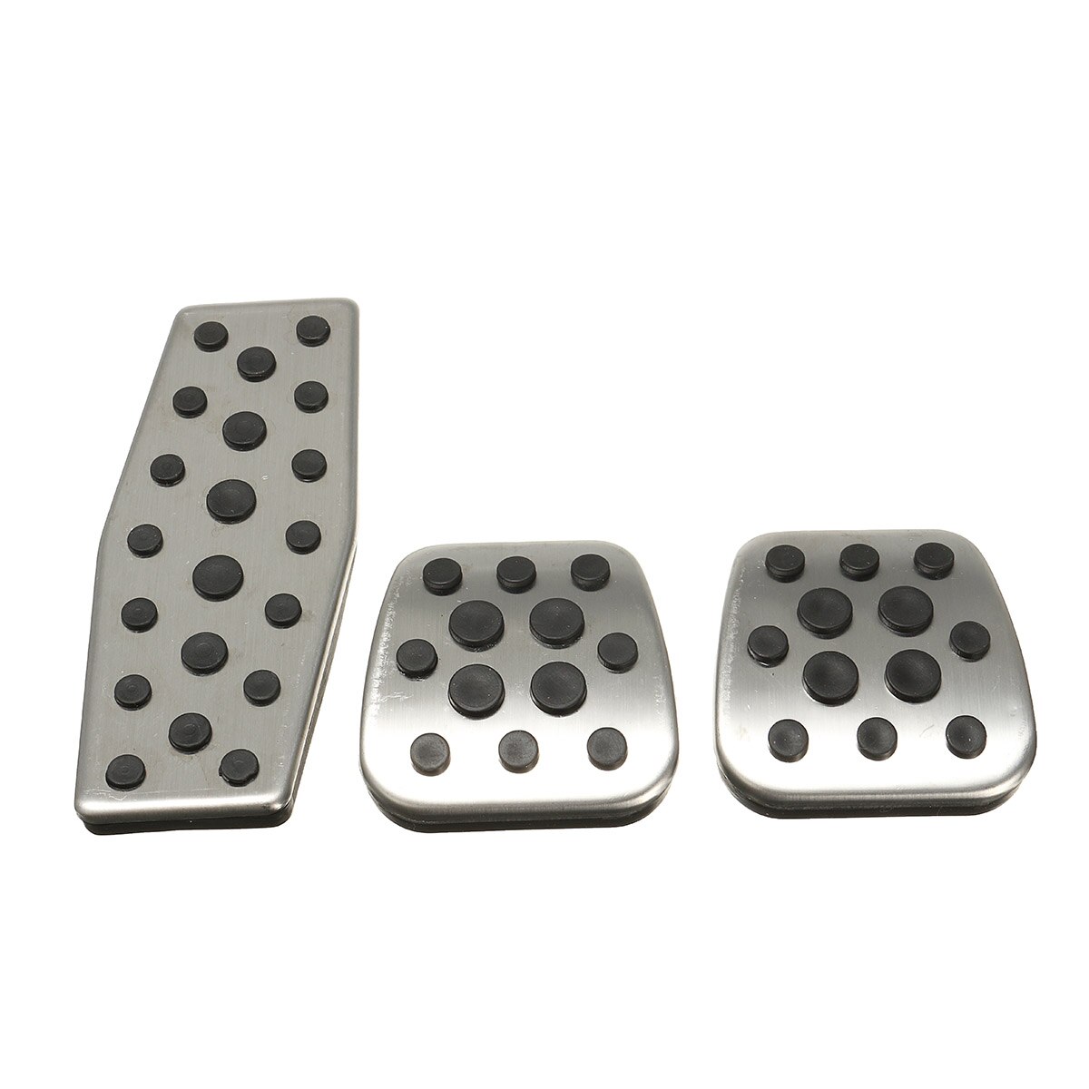 3 Pcs Auto Gas Brandstof Accelerator Rem Koppeling MT Pedaal Pads Cover GEEN Boor Voor Opel Vauxhall Astra Insignia