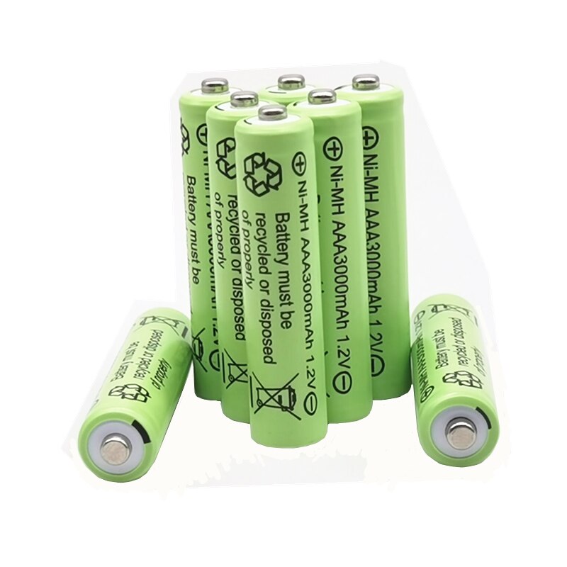 Aaa 3000 Mah 1.2 V Oplaadbare Batterij Aaa 3000 Mah Ni-Mh Oplaadbare 1.2 V 2A Batterij