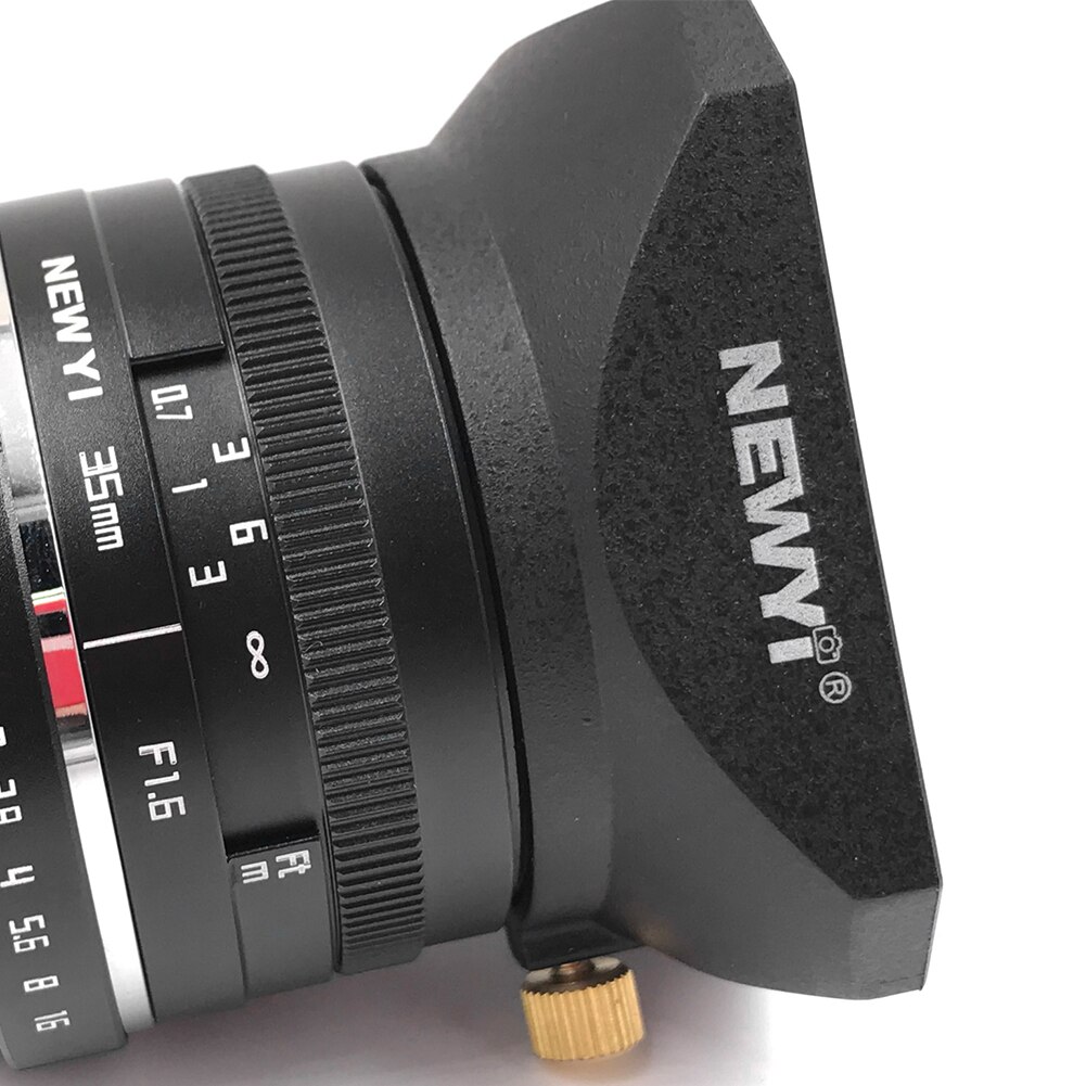 Installeren Winddicht Vierkante Vorm Beschermende Outdoor Retro Stijl Fotografische Camera Accessoires Anti Glare Zonnekap