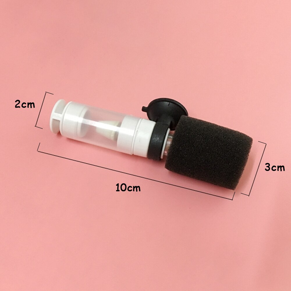 Mini aquariumfilter plastic ultra-stille filter klein aquariumfilter mini aquaria watervalfilter aquarium accessoires: Default Title