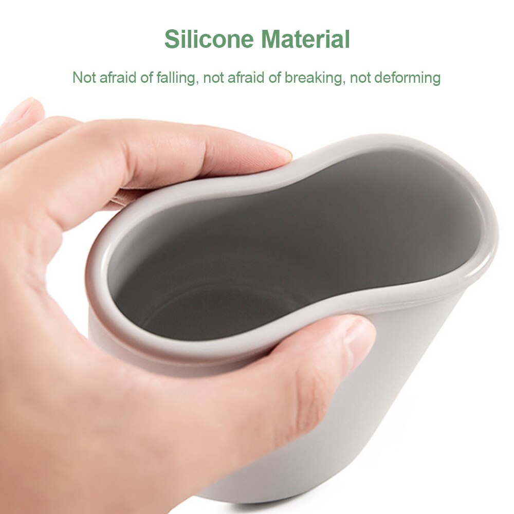 250ml Seal Silicone Portable Bento Box Lunch Box for kid Food Dinnerware Food Storage Container Refrigerator Storage Container