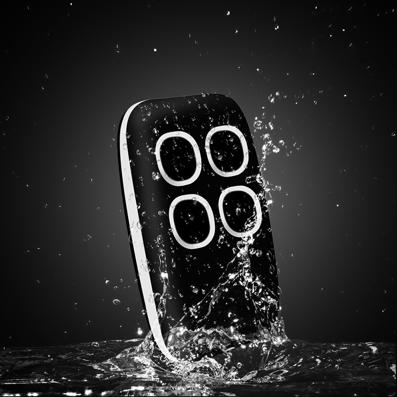 Garage Door RF Remote Control Duplicator 433MHz Code Grabber Clone Gate Key Fob Command Hand Transmitter 4 channels Waterproof