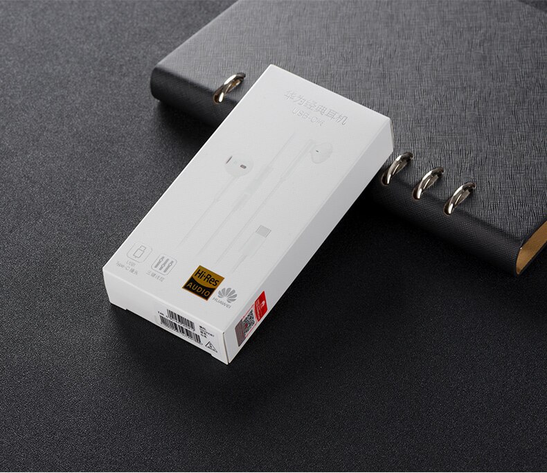 HUAWEI ecouteurs USB type C CDLA ecouteur casque Original HUAWEI P20 P30 Mate 10 20 30 Pro RS Compatible pour Xiaomi 8 9: With Retail packing