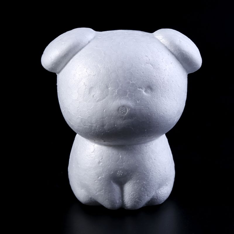 Modellazione Animali Bianco A Forma di Palline di Polistirolo Polistirolo Espanso Mestieri per Il FAI DA TE Regali Di Natale Rifornimenti Del Partito di Nozze Decorazione: 4