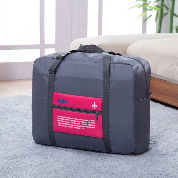 TFSCLOIN Opvouwbare Reistas Kleding Opslag Nylon Opbergzakken Hand Bagage Organizer Verpakking Cubes Zakken op Wielen Plunjezak