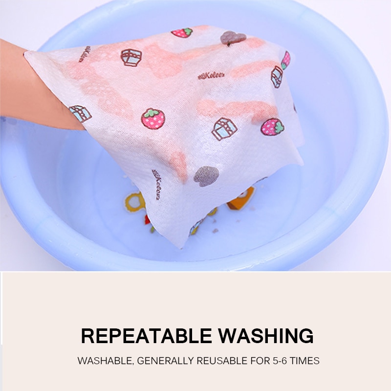 Disposable Kitchen Tools Paper Towel Oil Absorbing Dishcloth Paper Absorbent Towel Dish Cloth Tablecloth Dish Towel Paper towel