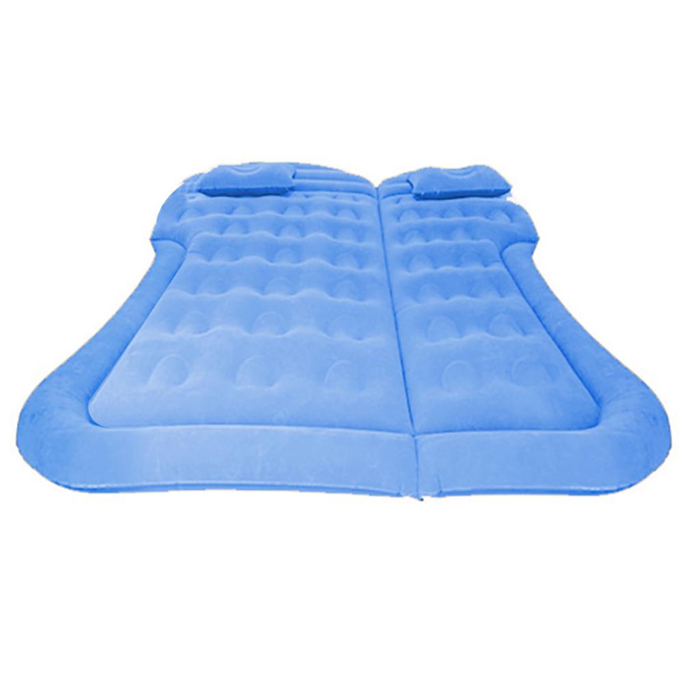 Cama inflable para coche y SUV, colchón de aire para viaje, parte trasera, accesorios para coche: Azul