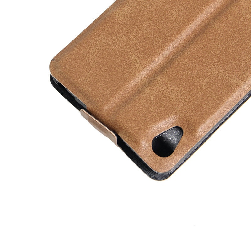 Retro läderfodral för xperia xa  f3111 för sony xperia xa ultra dual  f3211 plånbok flip läderfodral fundas coque etui>