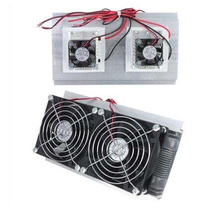 Semiconductor-made Dual-core Semiconductor Refrigeration Chip Module Electronic Production Kit Cooling Equipment
