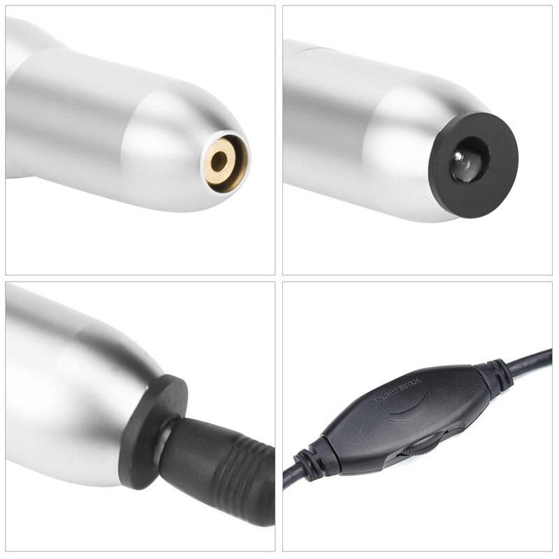 6 in- in-1 elektrische nagelboormachine, pedicure, manicureboorset, frees, nagelvijl, polijstgereedschap voor nail art-pennen