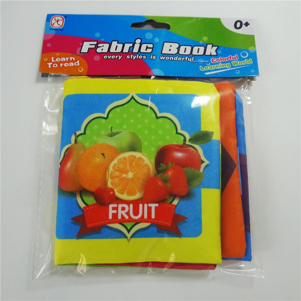 Ecroda 12 Stijl Activiteit Boek Engels Taal Stof Doek Baby Boeken Leren Onderwijs Speelgoed 0 ~ 12 Maanden Juguetes Bebe: 7