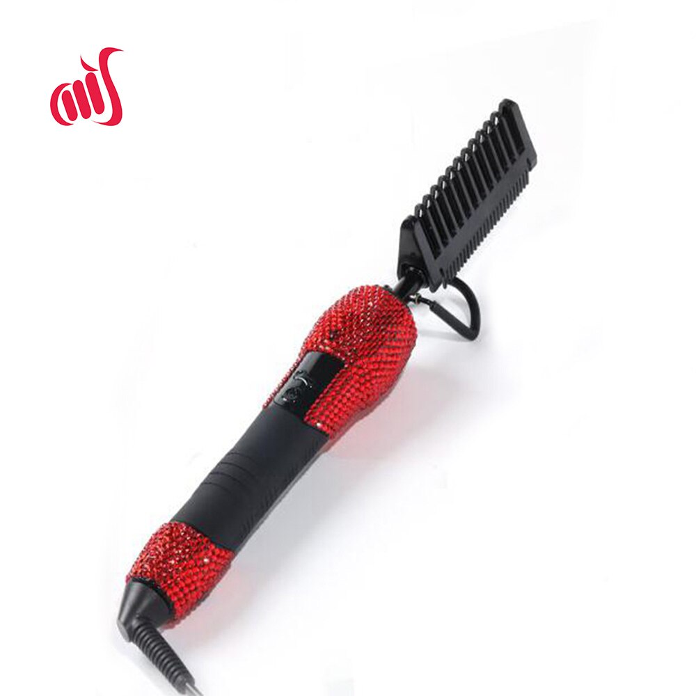 Ceramic Pressing comb Diamond Straightener Comb High Temperature comb 500 Degree: Red