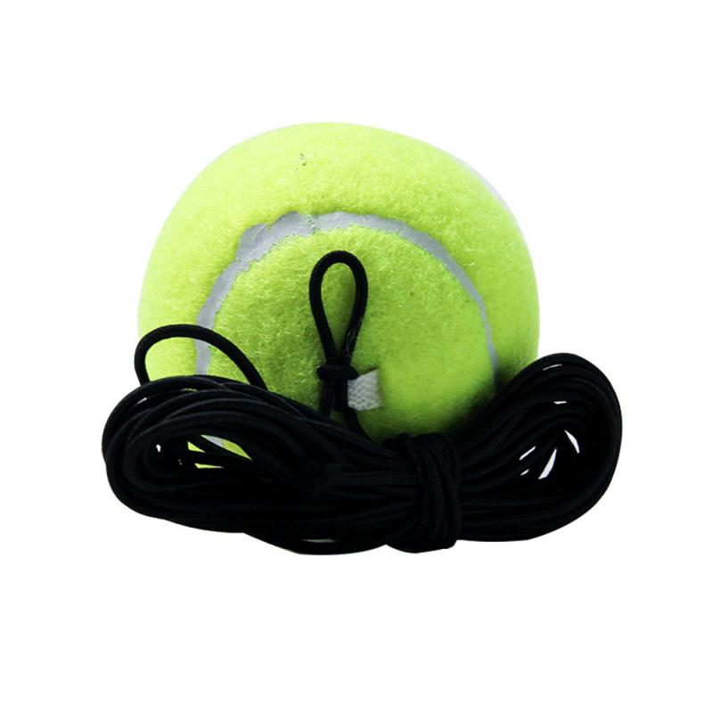 1Pc Kinderen Junior Enkele Rubberen Band Touw Tennis Training Levert Met Lijn Tennis Sport Outdoor Games Voor Kinderen training: Default Title