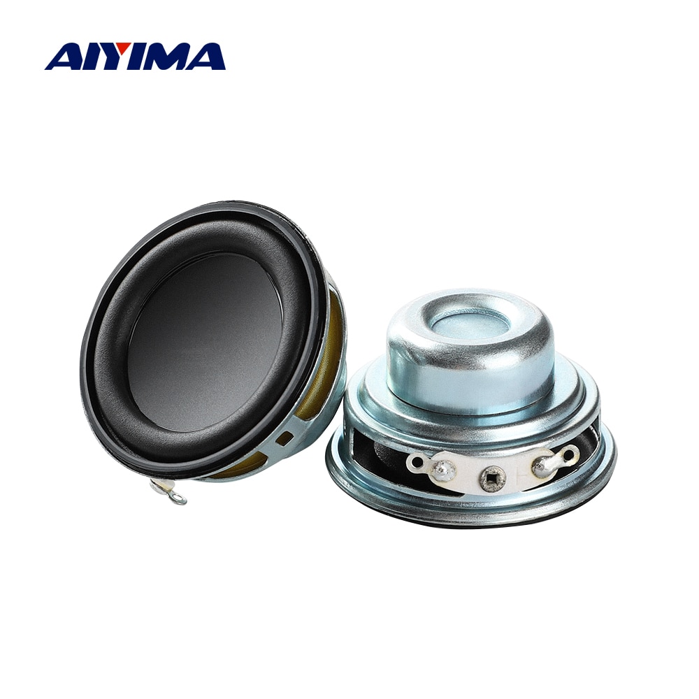 Aiyima 2 Stuks 1.5 Inch Full Range Mini Speaker 4 Ohm 5W 40Mm Multimedia Luidspreker Diy Versterker Geluid speaker Home Theater