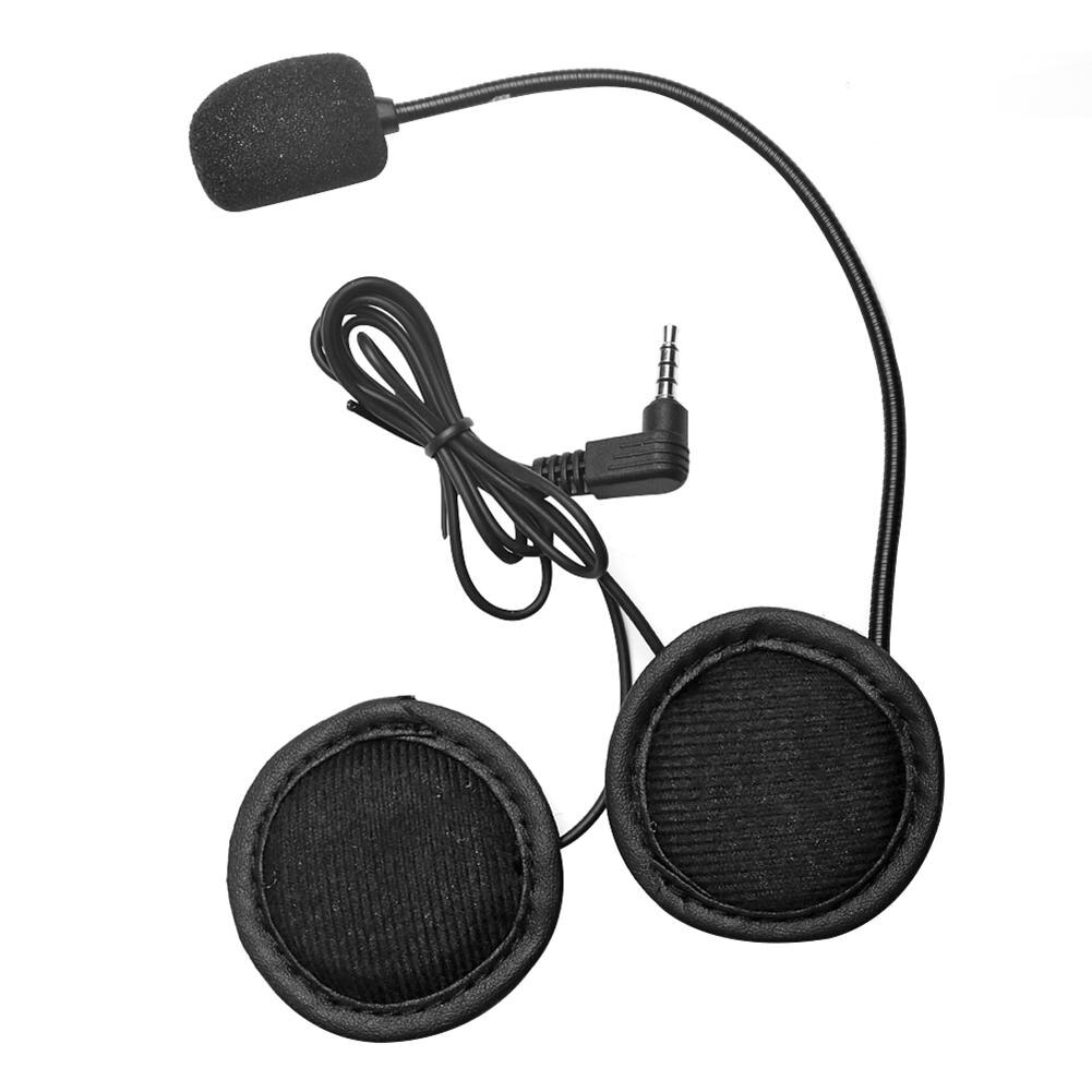 Vnetphone  v4 v6 intercom tillbehör 3.5mm jack plug hörlurar stereo kostym för  v6 v4 bluetooth intercom motorcykel