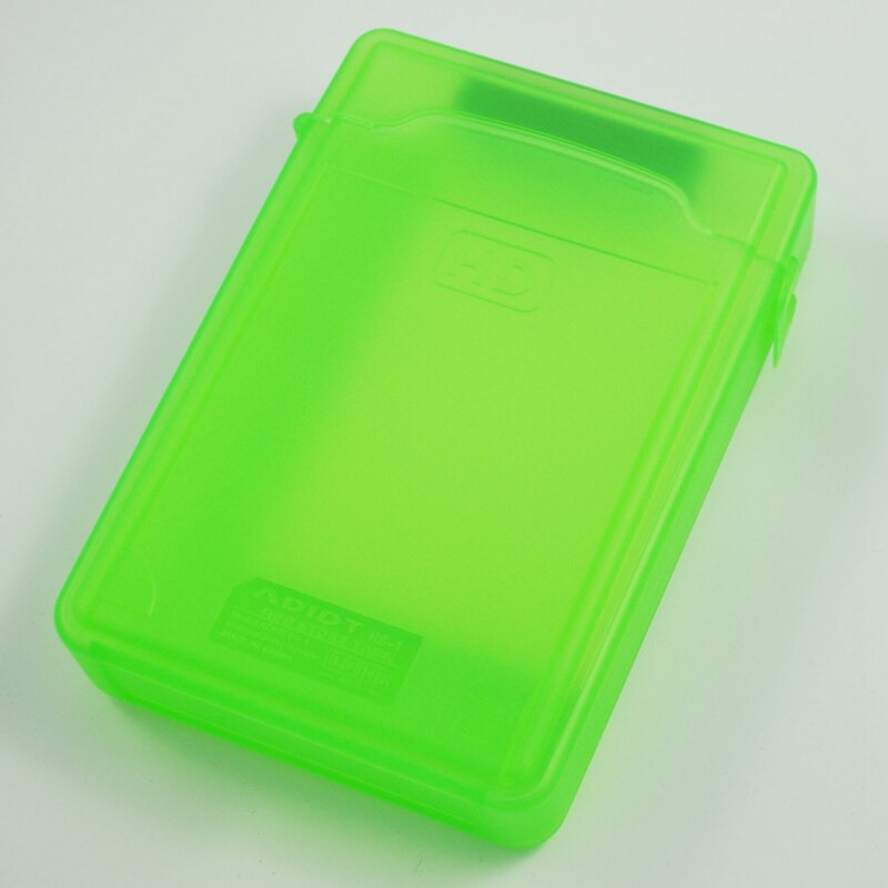 2Stck 3,5-Zoll IDE/SATA HDD Lagerung Kasten (Grün)