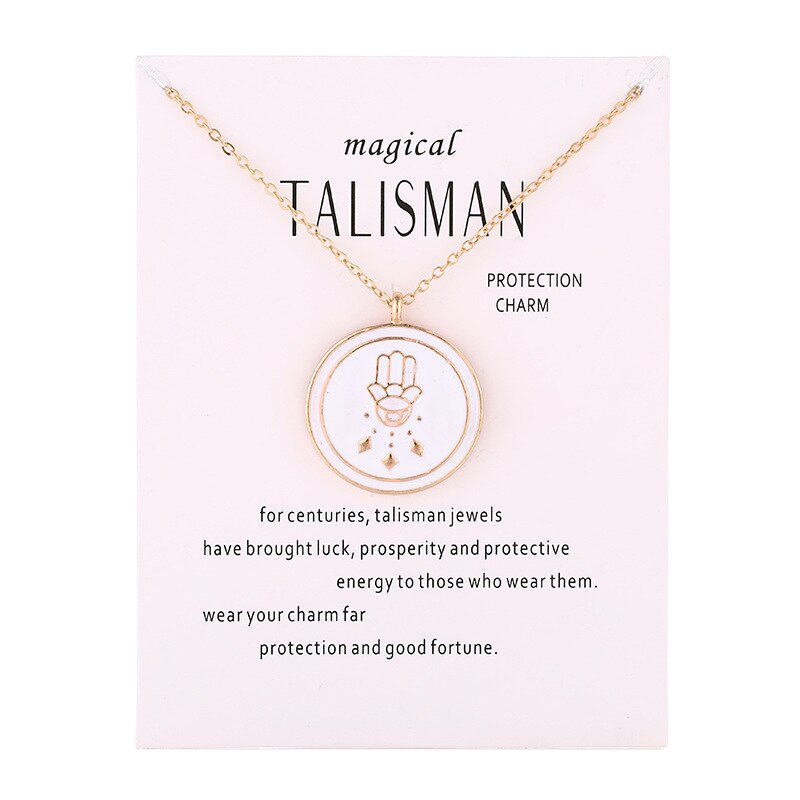 Aangekomen Magische Talisman Serie Glazuur Druppels Bergamot Boeddha Hanger Bescherming Charme Ketting Sieraden