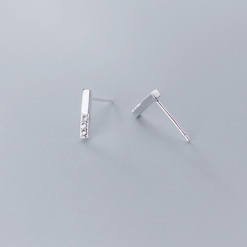 La Monada Oorbellen Studs 925 Sterling Zilveren Fijne Sieraden Minimalistische Mooie Stud Oorbellen Voor Vrouwen Zilver 925 Koreaanse G3491: Default Title