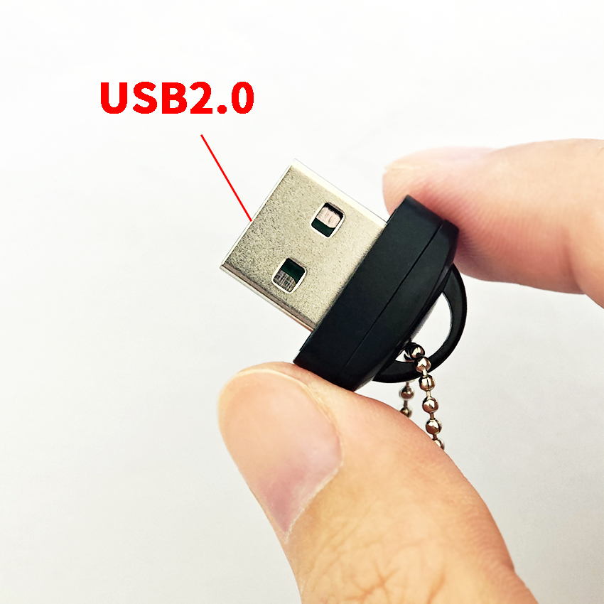 Usb 2.0 micro sd tf-kortläsare, miniminnesadapter för bil, högtalare för bärbar dator, musikuppspelningskonverterare, expansionskort för lagring