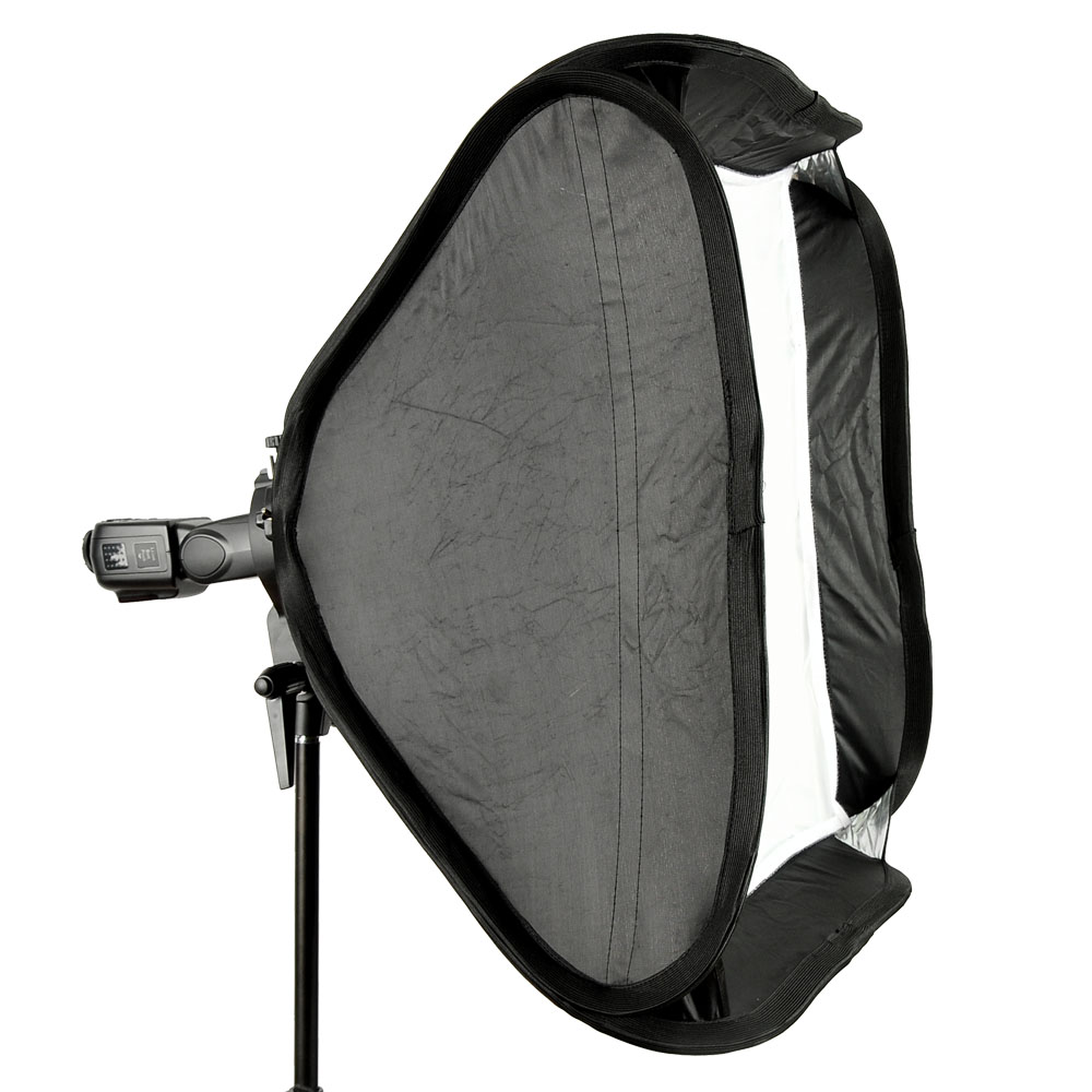 Godox 40*40 cm Foto Paraplu Softbox Diffuser met S-type Bracket Bowens Houder voor Speedlite Flash Light