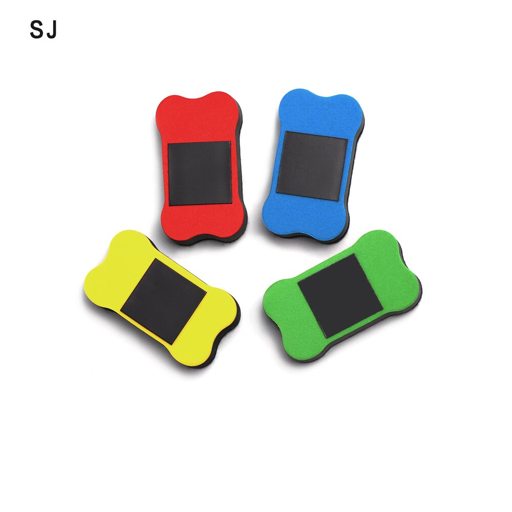 1pc färg slumpmässig magnet suddgummi för  a4 flexibla kylskåp magnetiska whiteboard magnet suddgummi student skrivverktyg kontor brevpapper