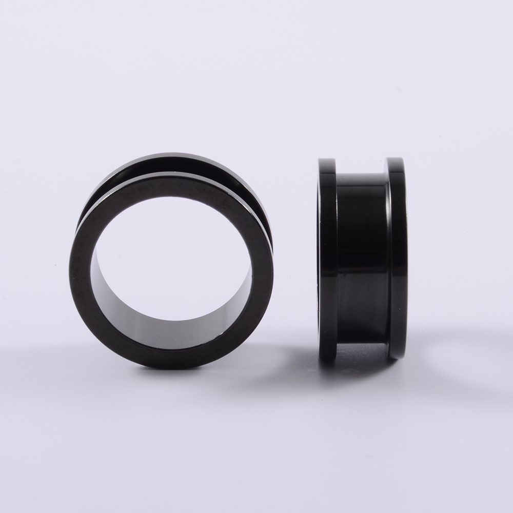 2PC Chirurgisch Staal Oor Tunnels Stekkers Piercing Oor Meters Brancards Expander Body Piercing Sieraden 1.6-22mm