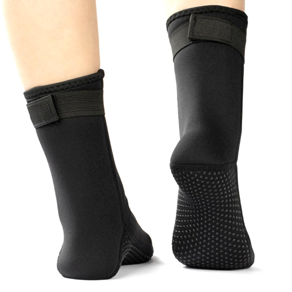 3mm Neoprene Diving Socks Boots Water Shoes Anti Slip Beach Warm Wetsuit Shoes Snorkel Surfing Swim Socks for Men Women