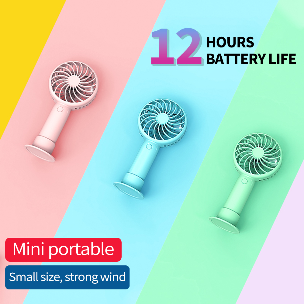 Ventilateur Portable Rechargeable pratique petit ventilateur de poche ventilateur à main léger Mini ventilateur portatif refroidisseurs d'air