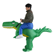 Cycling animals inflatable clothing for adults Halloween and Christmas: GRAY