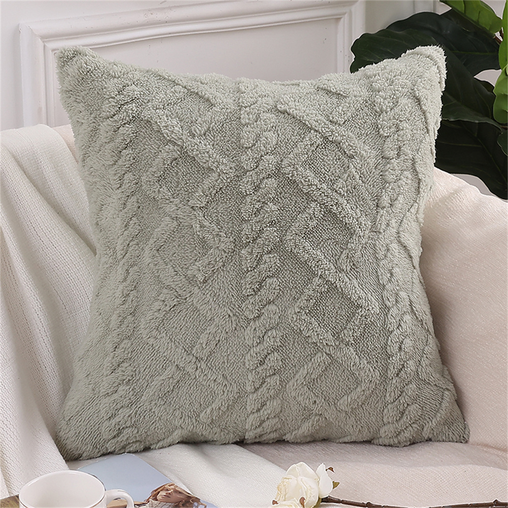 Olanly putetrekk 45 x 45cm mykt plysjputetrekk til sofa putetrekk bomull hjemmedekor sofa putetrekk 50 x 50: 470*1500mm / Plomme
