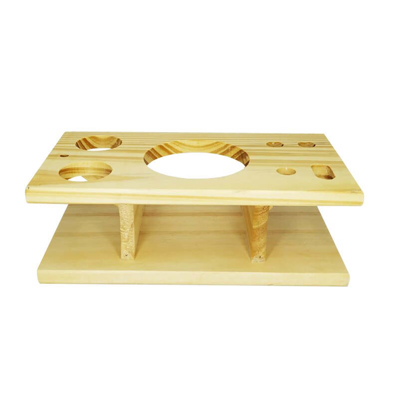 Kit de Bar 2-10 pièces | Ensemble d'outils de Bar avec support en bois , ensemble de secoueurs à Cocktail professionnels et outils de Bar: Package 1 Rack