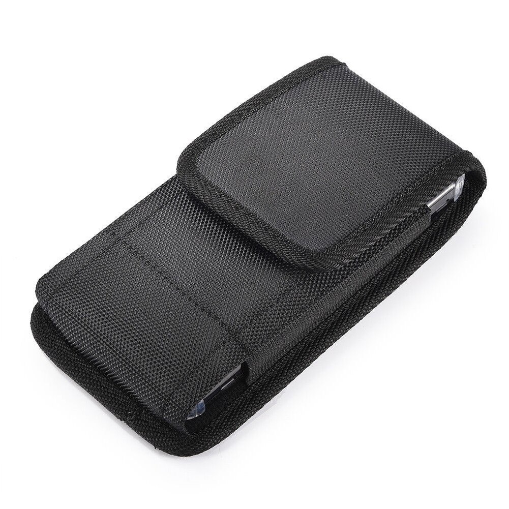 Hiking Waist Portable Dustproof Fasten Bag Belt Hook Universal Anti Scratch Camping Shock Resistant Mobile Phone Pouch Nylon