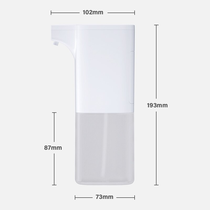 Soap Dispenser, Electric Automatic Foaming Soap Dispenser Touchless Battery Operated Adjustable Soap Dispenser Volume Control Sw