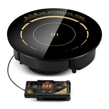 2000W Induction Cooker Round Commercial Embedded Wire-controlled Hotel Pot Restaurant Special Induction Cooker
