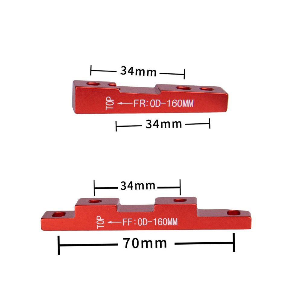 Road Bicycle Disc Brake Rotors 160mm Front Rear Bike Caliper Adapter For-Shimano Flat Mount Post Mount Bike Accessorie Adaptor