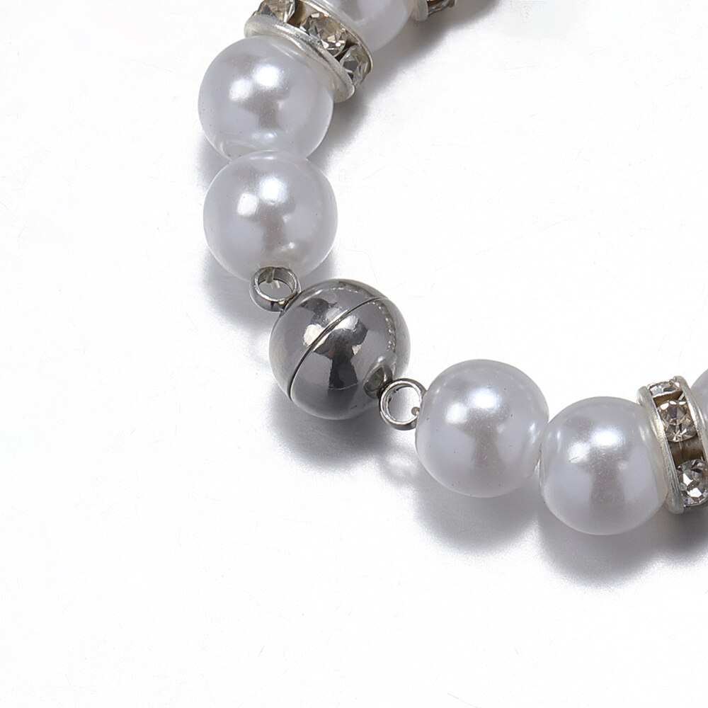 5 piezas de acero inoxidable forma de bola Cierre magnético convertidor collar resultados conector para hacer joyas DIY accesorios de pulsera