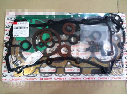 1 sæt komplet motorreparation komplet pakningssæt 3 modeller til kinesisk chery tiggo suv 481 484 e4 g 16 motor autocar motorreparationsdel