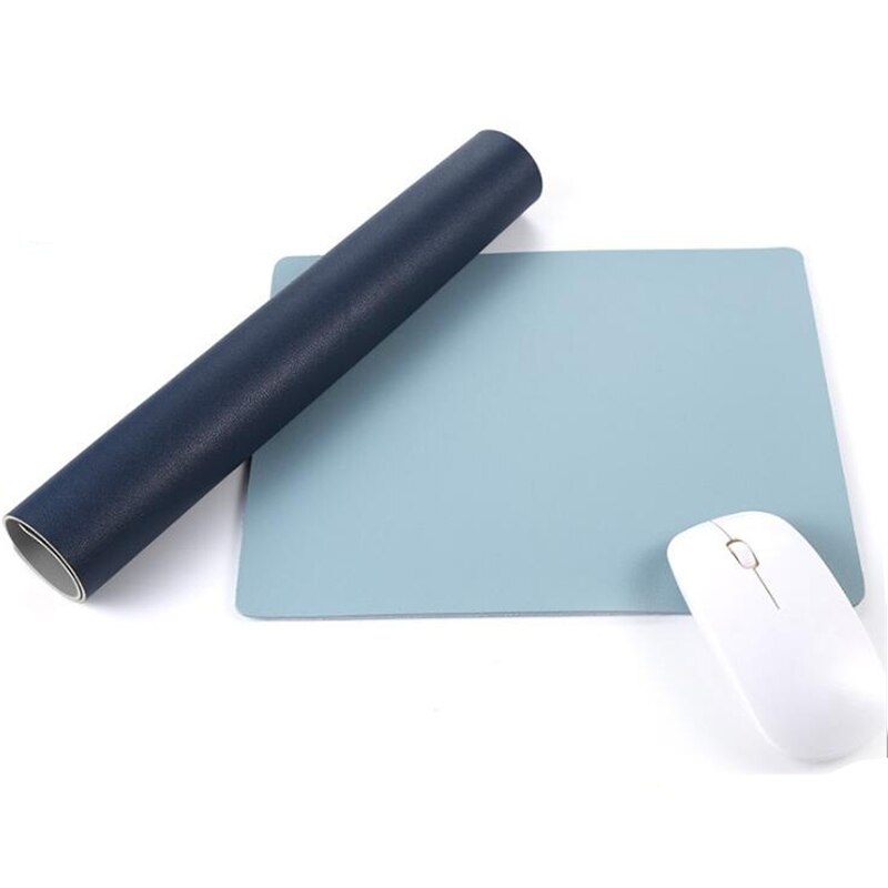 Muismat Leuke Mat Voor Muis 21X26Cm Mat Voor Muizen Kawaii Pu Leer Waterdicht Cup Matten deskpad Meisjes