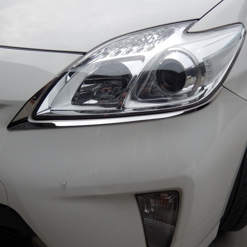 Voor Toyota Prius Koplamp Decoratie Stickers Koplamp Bescherming Strip Verchroomd Bescherming Decoratie Accessoires