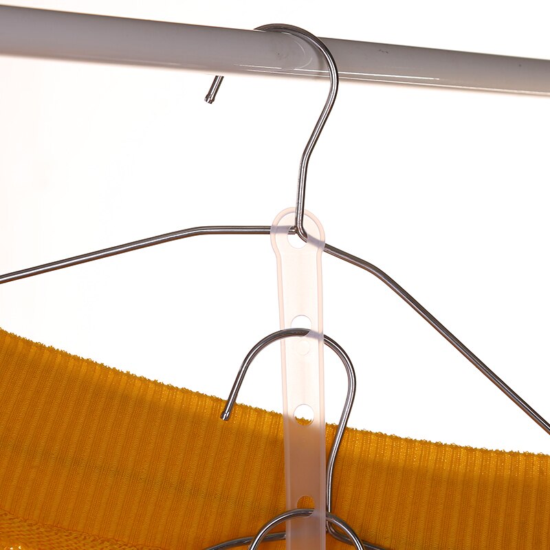5pcs10pcs20pcs/tenmiu Hangers Article Link Chain Clothe Hanger Connection Bar Transparent Pimp Article Plastic Modern
