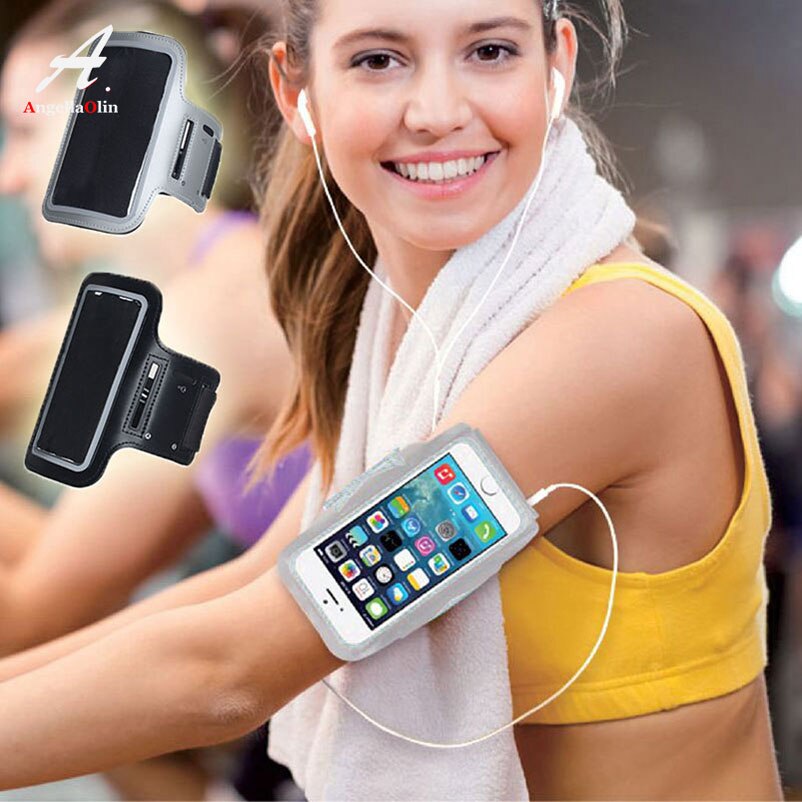 Black Armbands For LG G7 ThinQ V30 Plus Q6 K10 G5 G4 G6 V20 V40 V35 Waterproof Gym Run Arm Band 2 3 Bag Case Full cover