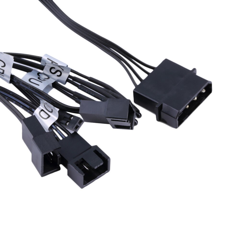 LCD Panel CPU Fan Speed Controller Temperature Display 5.25 inch PC Fan Speed Controller