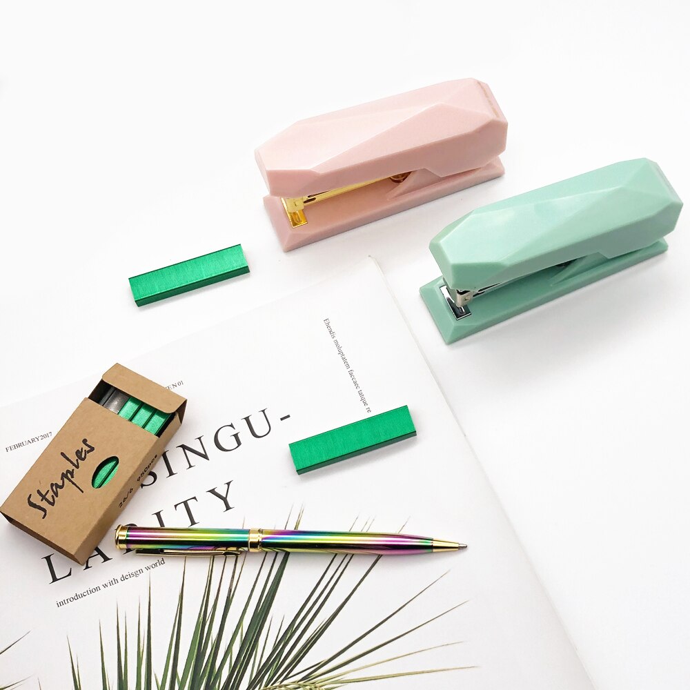 4 Box Green Staples Standard Stapler Refill 26/6 Size 3800 Staples for Office School Stationery Supplies