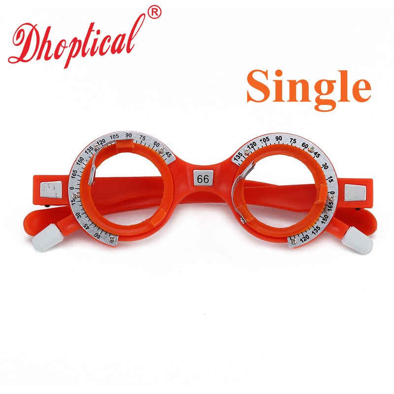 trial frame set ,colorful trial frame 52mm~70mm pc material for glasses shop and optical hospital by dhoptical: 66MM