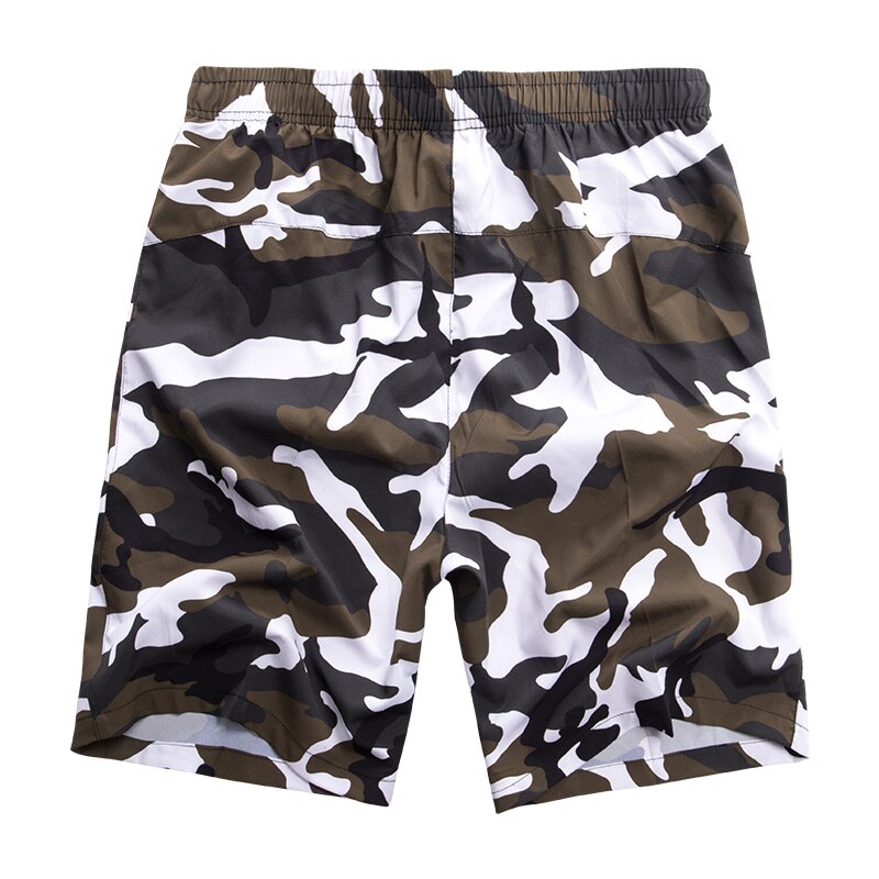 YIHUAHOO lässig Sommer kurze Hose Männer Plus Größe 6XL 7XL 8XL bermuda Gremium Tarnung Strand kurze Hose Gedruckt Punk Herren Kurze Hosen
