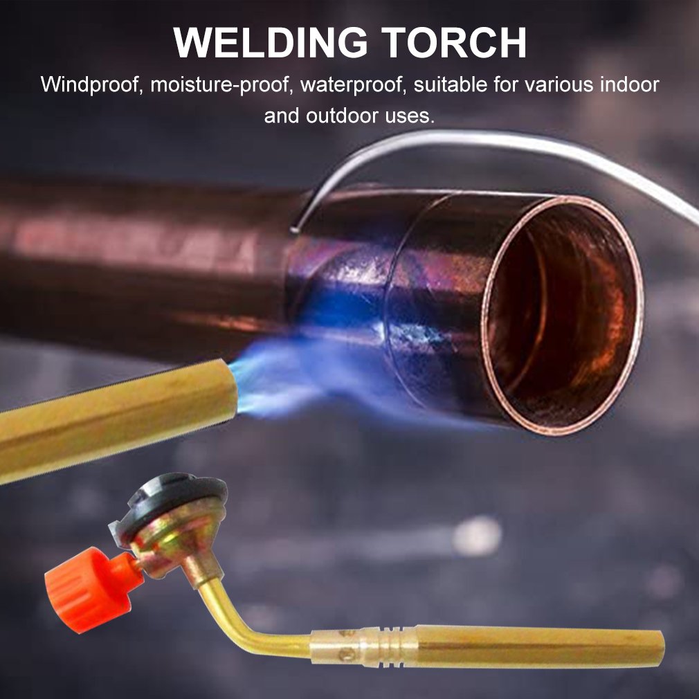 High temperature portable carbutane gas welding torch refrigerator welding oxygen-free small welding torch