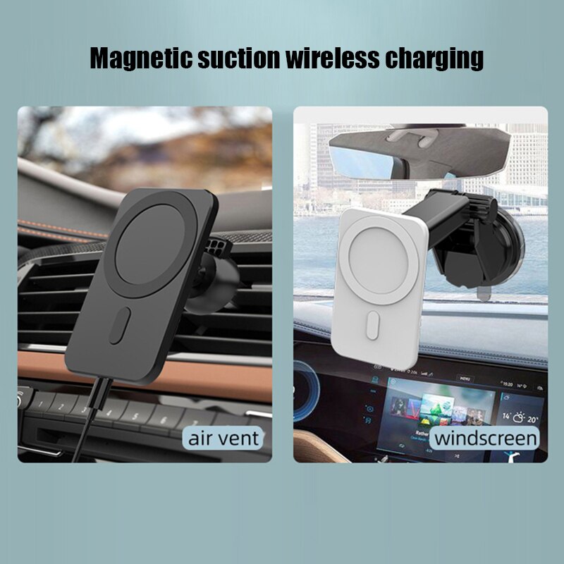 15W Auto Telefon Halter Schnelle Drahtlose Ladegerät Für iPhone 12 Pro Max Auto Telefon Wirless Ladegerät für iPhone 12 mini