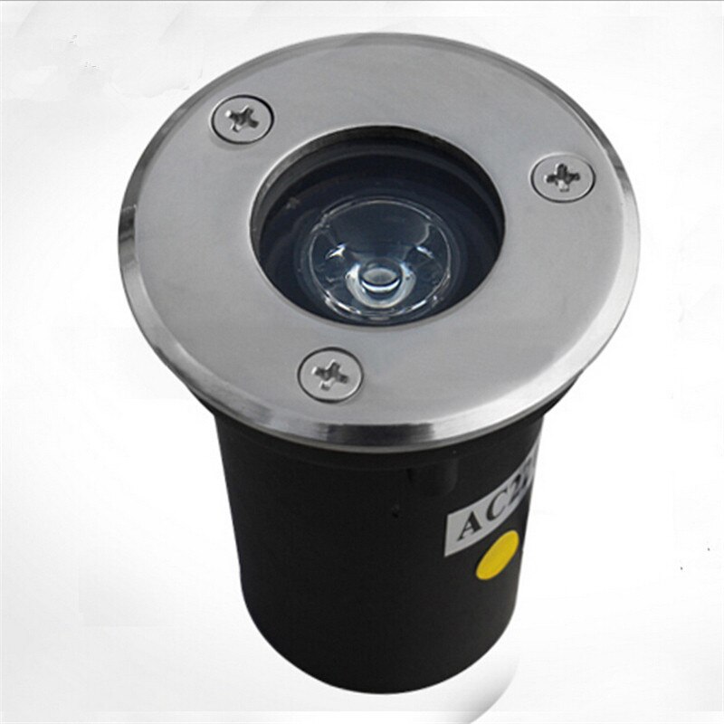 3 W CE RoHS 85-265 V/DC12V Verzonken Verlichting IP68 Outdoor Lamp LED Spot Floor Yard LED Ondergrondse licht Lamp